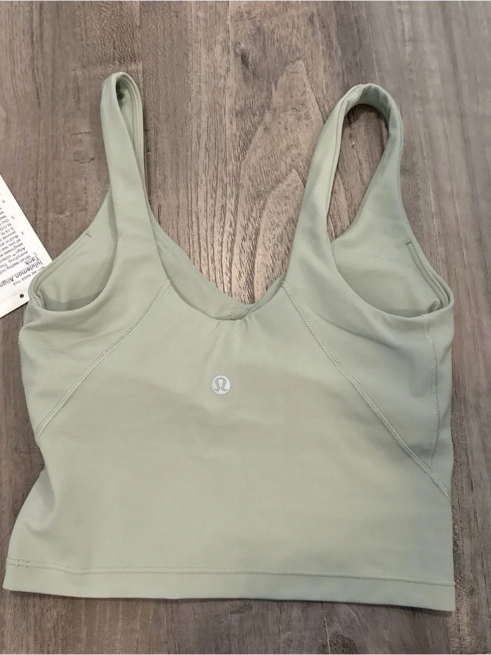 Scoop V-Neck Light Sage Brami - Brand: Lululemon athletica align